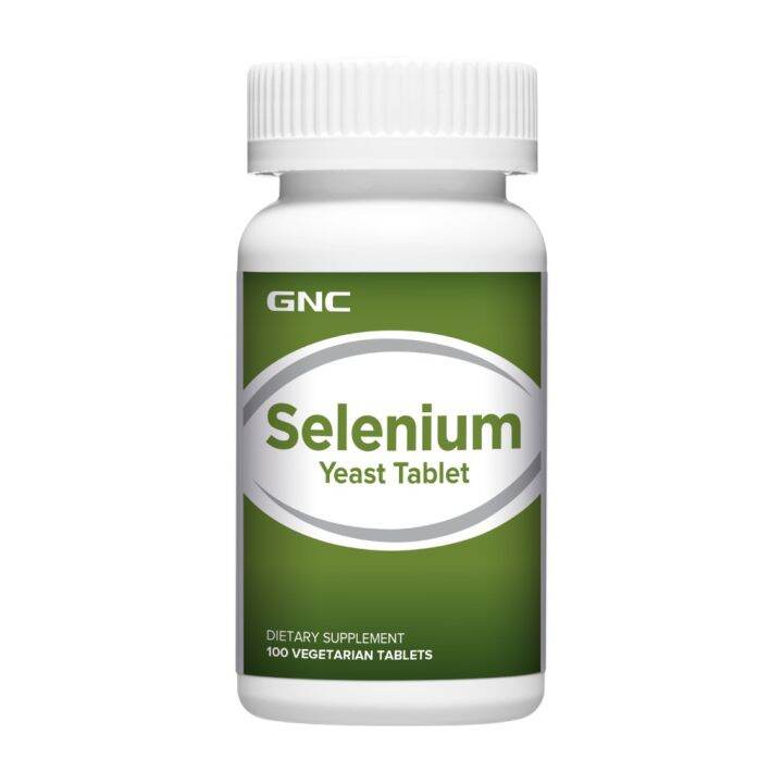 GNC Selenium 50mcg 100 Tablets " ซีลีเนียม X ลดความเสื่อมของเซลล์