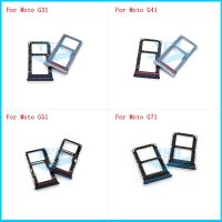 For Motorola Moto G31 G41 G51 G71 Sim Card Tray SD Reader Socket Slot Holder Replacement Part