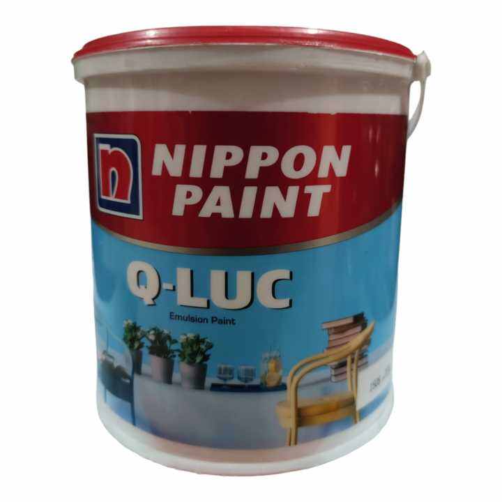 Cat Tembok QLUC 5kg Nippon Paint 4,5 kg QLUC Emulsion Paint Lazada