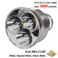 Triple Cree XM-L2 LED 3800 Lumens Drop-in Module for TrustFire 3T6 Flashlight (Dia. 51mm) (1 PC)