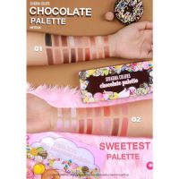 NP Sivanna Colors Eyeshadow Palette HF7006 ซีเวียน่า อายแชโดว์พาเลท พาเลทแต่งตา 18สี Chocolate / Sweetest Palette ส่งฟรี