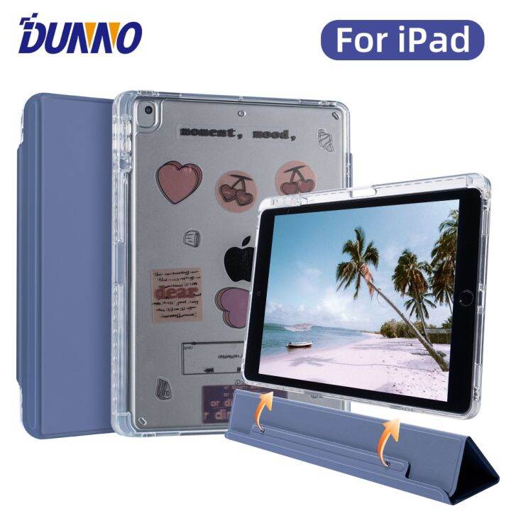 เคสสำหรับไอแพด-pro-11สำหรับ-ipad-7-8-10-2เข็มกลัดอากาศ12-9-9th-5-6th-10th-3-10-5-air-pro-10-9-5-pro-4-9-7-pro