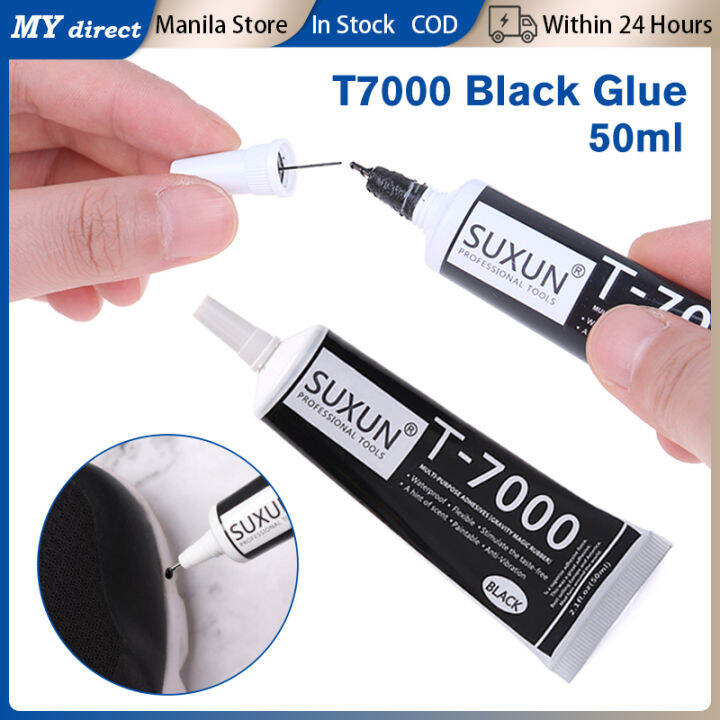 T7000 50ml Black Glue Multi Purpose Glue Cell Phone Screen Repair Glue Adhesive Epoxy Sealant