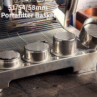 515458มิลลิเมตร Portafilter ตะกร้าสแตนเลสกาแฟกรองตะกร้าที่มีรูพรุนกรองเอสเพรสโซ่ชง Portafilter อะไหล่