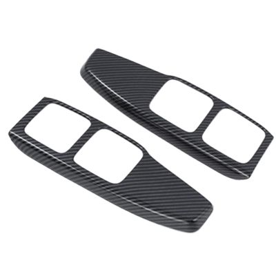 Carbon Fiber Rear Drain Water Cup Holder Frame Sticker Decoration for Honda Odyssey 2022