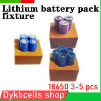 ชุดติดตั้งแบตเตอรี่ลิเธียมสำหรับ18650 3ชิ้น4ชิ้น5ชิ้นตัวยึดติดแบตเตอรี่ทรงกระบอก