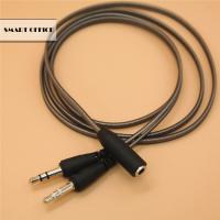 1M Splitter Headphone for Computer 3.5mm Female to 2 Male 3.5mm Mic Audio Y Splitter Cable Headset to PC Adapter