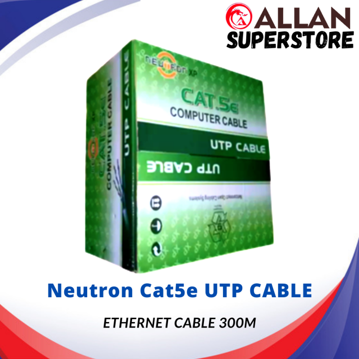 Neutron Cat5e Cable / UTP CABLE / 305m Cat5e / Affordable and