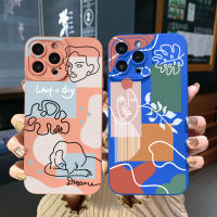 เคสสำหรับ VIVO โทรศัพท์ T1 5G Y35 Y02S 4G Y30 Y55 Y75 Y01 Y21 Y33S Y3S Y20 Y12S Y15A กราฟฟิตี Y11S ฝาครอบป้องกัน Y12A ขอบสี่เหลี่ยม Y12น่ารักที่คลุมเลนได้