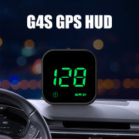 รถ Head Up Display LED HUD Overspeed Alarm G4S ความเมื่อยล้าขับรถเตือน GPS เข็มทิศ Speedometer Mini Auto-Sensing 2.5นิ้ว