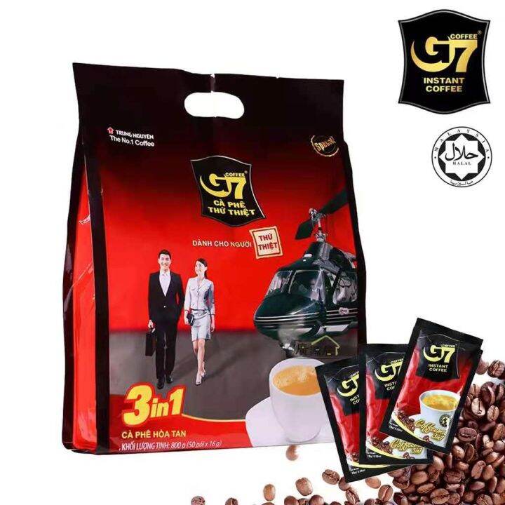 [Halal] G7 3A (50 sachets x 16g) kopi segeraG7 kopi harga tengah 50