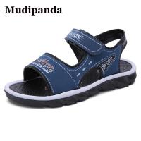 Boys Leather Sandals 4 To16 Years Sports Sandals Of Children Students Boys Shoes Breathable Hollow Kids Summer Roman Beach Shoes