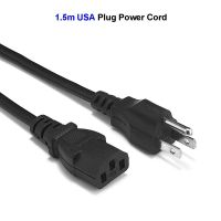 （A TOOT） USASupply1.2m/1.5M/1.8M 3 Prong NEMA 5 15P IEC C13Extension สำหรับ PCMonitor PrinterTV