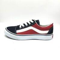 Chic.shoes OV6 ทรง Vans Old Skools สีดำแดง 38-44