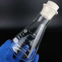 [Fast delivery]Original Universal Wide Mouth Straight Mouth Erlenmeyer Flask 50 100 250 500ml Glass Erlenmeyer Flask Flask