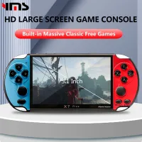 X7 cộng với 5.1 máy chơi game cầm tay được xây dựng trong 6800 Cổ Điển Retro trò chơi Arcade trẻ em Máy chơi game cầm tay di động video nhỏ gọn PLAYE