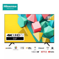 Hisense Smart UHD 4K HDR TV 55นิ้ว (55E6F) Grade B  กล่องไม่ตรงรุ่น