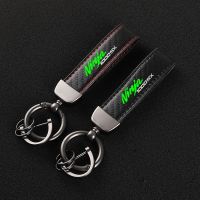 High-Grade Carbon Fiber Motorcycle Keychain Holder Keyring for KAWASAKI ninja1000 ninja1000sx Accessories