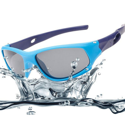 แว่นตาเด็กหญิงเด็กชายแฟชั่นสำหรับเด็กแบบโพลาไรซ์แว่นกันแดดป้องกัน UV400เลนส์สำหรับเล่นกีฬากลางแจ้งแว่นกันแดดสำหรับเดินทาง