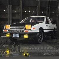 1:20 AE86ขนาดใหญ่โมเดลรถโลหะผสมเริ่มต้น D Fujiwara ร้านเต้าหู้การตกแต่งฉากของขวัญเด็กผู้ชายของสะสม