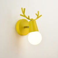 Nordic Creativity antlers LED wall lamp modern indoor bedroom bedside living room lighting sconce corridor stairs light fixture