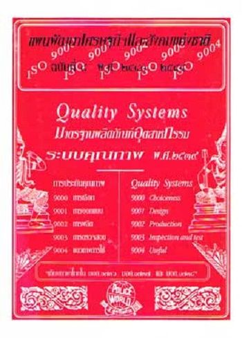 แผนพัฒนาเศรษฐกิจและสังคมแห่งชาติ ฉบับที่ 8 พร้อมด้วย ISO 9000-9004