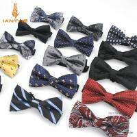 Fashion Bowties Groom Men Plaid Stripe Cravat For Men Dot Butterfly Gravata Designer Male Star Marriage Wedding Paisley Bow Ties Nails Screws Fastener