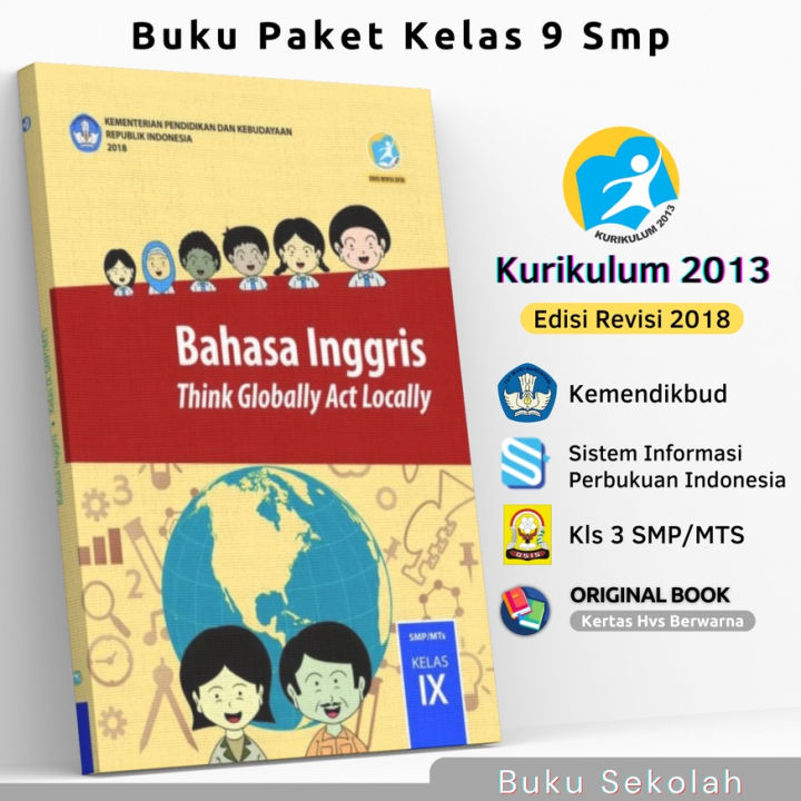 Buku Paket Bahasa Inggris Kelas 9 Smpmts Kurikulum 2013 Edisi Revisi 2018 Buku Paket Mata 8340