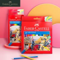 อัศวิน Faber Castell ดินสอสีน้ำมันคลาสสิก48สีวาดภาพแบบมืออาชีพการ์ตูนวาดด้วยมือกราฟฟิตี Pentqpxmo168ฟิลเลอร์