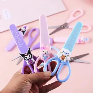 Ceramic Scissors,Healthy Baby Food Scissors with Cover Portable Shears