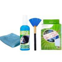 100ml Cleaning Liquid Dust Brush Fiber Cloth Display Cleaning Kit For LCD TV Tablet Phone Laptop Computer Camera