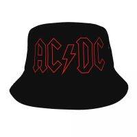 [hot]AC DC The Bell Rock Roll Bucket Hats Men Women Unisex Fashion Australian Band Star Summer Fisherman Cap