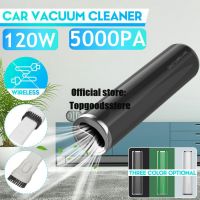 2000mAh Car Vacuum Cleaner Powerful Suction 8000Pa Mini Cordless Portable Duster 12V