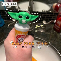 Cynthia.Baby Yoda น่ารัก Yoda Baby ยาสีฟัน squeezer Trick Kuso ของเล่นยาสีฟัน HEAD ของเล่นแปลกๆ