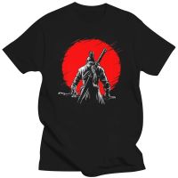 Sekiro The One Armed Wolf Die Twice In Red Sun Premium T Shirt S 2Xl Fashion Classic Tee Shirt