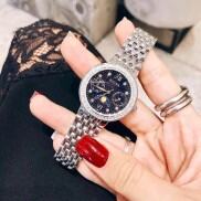Đồng Hồ Nữ Bulova 96R210 Trăng Sao