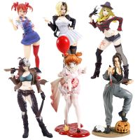 Morris8 Horror Bishoujo Statue Halloween Michael Myers Freddy Krueger Jason Voorhees Chucky Pennywise Model Figure Decoration Toy