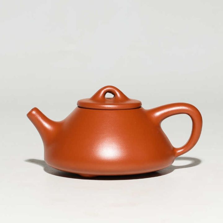 yixing-zisha-หม้อของขวัญขนาดเล็กกาน้ำชาหม้อ-xishi-แร่ดิบหม้อโบราณตักหินกาน้ำชาชาสัตว์เลี้ยง