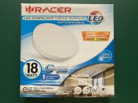 โคมไฟดาวน์ไลท์แบบติดลอยทรงกลม LED Downlight Circle Surface 18วัตต์ แสงเหลือง