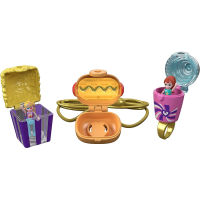 (ร้อน) Polly Pocket Popcorn Playset With Little Polly &amp; Lila Dolls Popcorn Bag-Shaped With Accessories Play House Toy GVC96