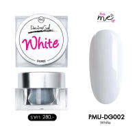 สีเจลสำหรับเพ้นท์เล็บ DG002 White