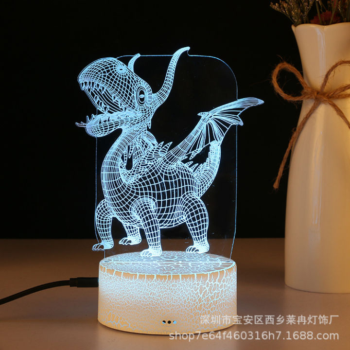 cross-border-dinosaur-3d-small-night-light-creative-crack-colorful-led-table-lamp-gift-factory-wholesale-usb-small-night-light