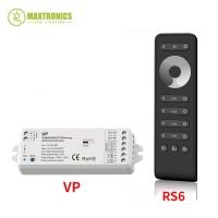 ❧✎ 12V 24V DC 4 Channel LED Dimmer 15A PWM Wireless RF 2.4G Remote Controller 4 Way LED Dimmer Switch for Single Color LED Strips