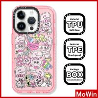 Mowin - เข้ากันได้สำหรับ เคสไอโฟน เคสไอโฟน11 เคส iPhone เคสนิ่มเคสใสหนากันกระแทกกรอบป้องกันกล้องขั้นสูง Graffiti เข้ากันได้กับ