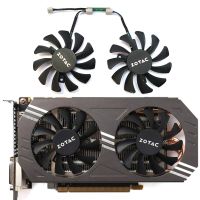 【CW】 NEW 75MM 4PIN GA81S2U GTX 970 GPU Fan，For ZOTAC Geforce Graphics card cooling fan