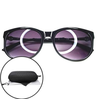 CheappyShop แว่นตาวินเทจ หญิง แว่นทรงหยดน้ำ เลนส์การ์เดียน แว่นตาแฟชั่น ผญ ป้องกัน UV400 แว่นเก็บทรง รุ่น 6501