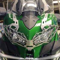 สุขชันสำหรับ KAWASAKI Versys 1000 KLE 1000กันกระแทก2021-2022ไฟหน้ารถจักรยานยนต์ที่ครอบป้องกันกระจังหน้า