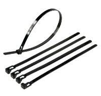 New 2015 Multifunction 100 pcs/lot 8x450mm black white Releasable Nylon Cable Tie Zip Ties  Free Shipping