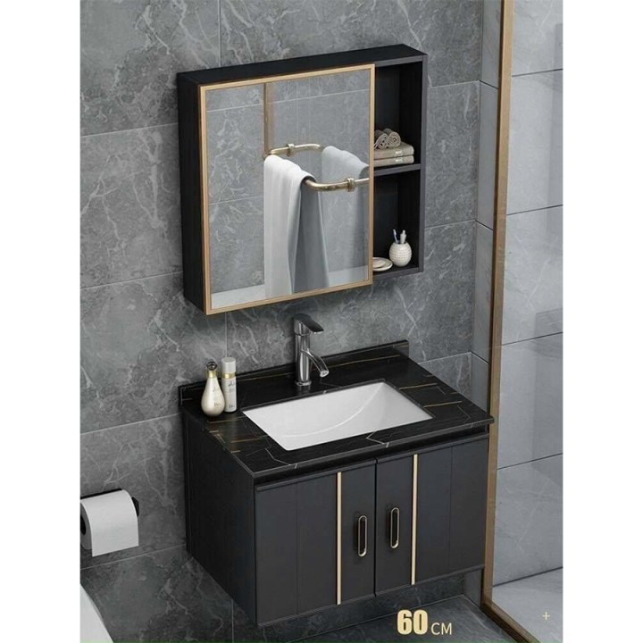 Lavabo tủ nhôm đen cao cấp: Với lavabo tủ nhôm đen cao cấp, bạn sẽ có một phòng tắm đẳng cấp và sang trọng. Với chất liệu nhôm cao cấp, sản phẩm bền bỉ và dễ dàng vệ sinh. Với các thiết kế đa dạng và hiện đại, bạn có thể tùy chọn sản phẩm phù hợp với phòng tắm của mình.