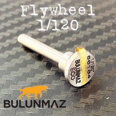 ใบมีดตัดลายแบบด้าม หัวตัดลายไมโครมอเตอร์ แกน 3 มิล ขนาดเพชร 1/120° *Bulunmaz Flywheel, Real Diamond Blade, 3 mm shank. Diamond type is 1 mm wide and has 120° V-shape cutting edge